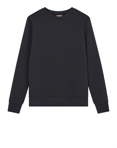 Mos Mosh Gallery - MMGAbel Crew Neck Sweatshirt - Salute Navy